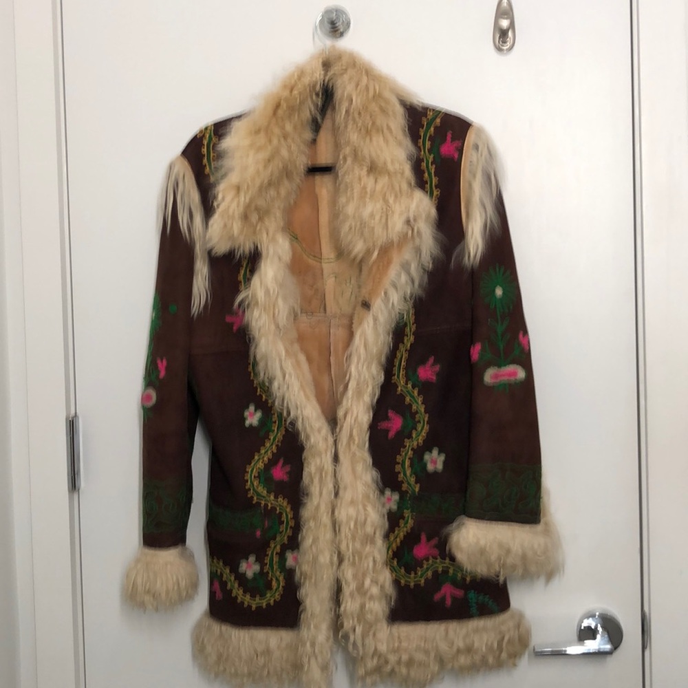 Suede Jacket Coat